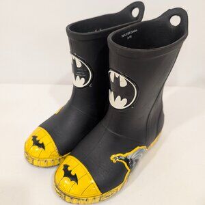 Crocs Bump It Up Batman Rain Boots size J1